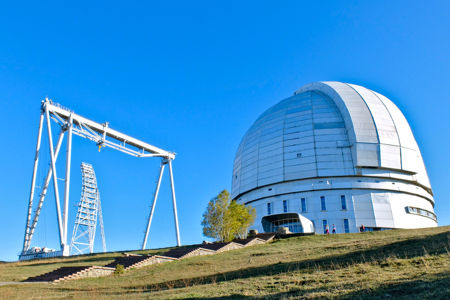 БТА Большой Телескоп Азимутальный в Архызе